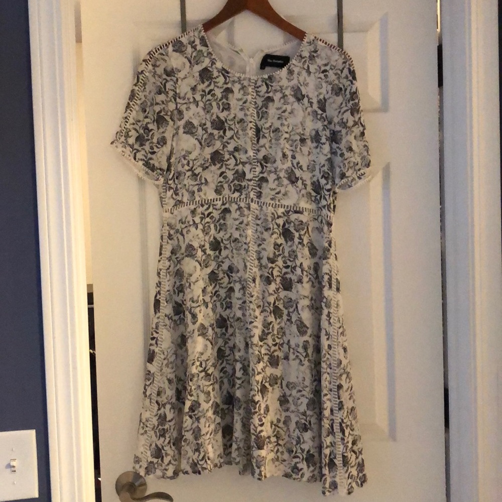 Mini print dress
